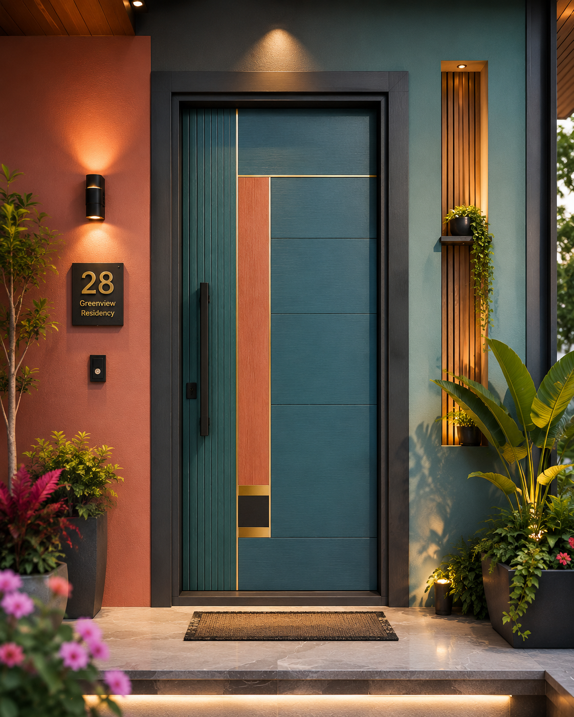 Fibre door design