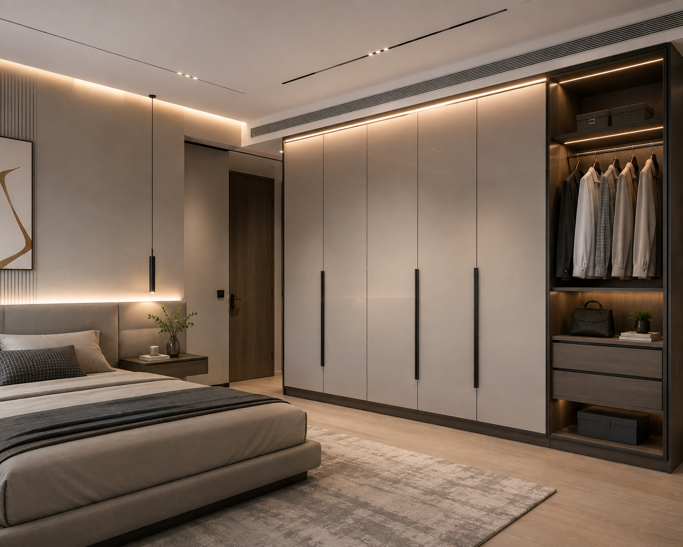 Modern wardrobe project