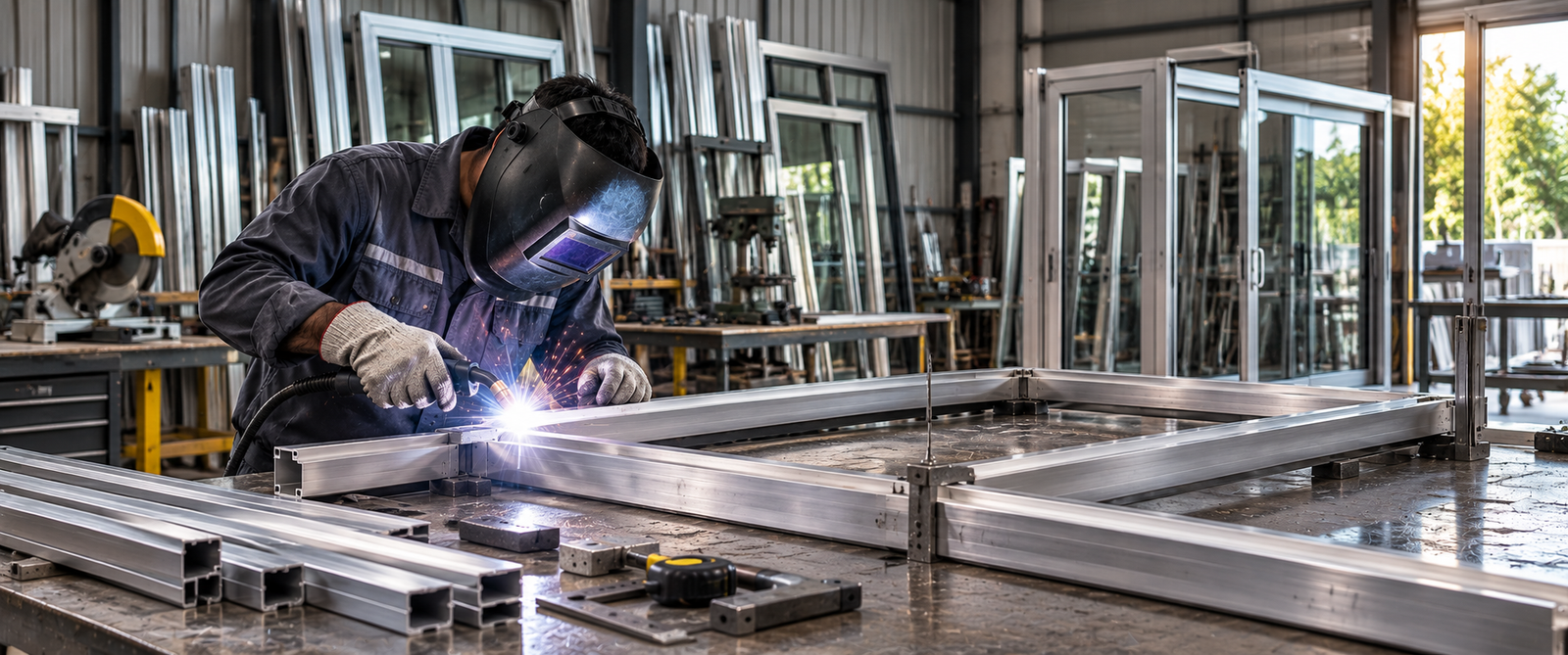 Aluminium welding